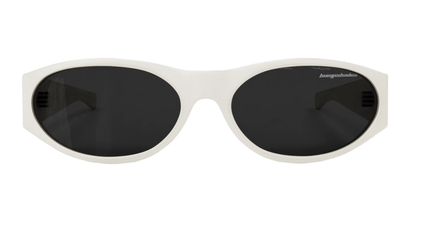 OFFWHITE GLOSSY "RAVENA" SUNGLASSES