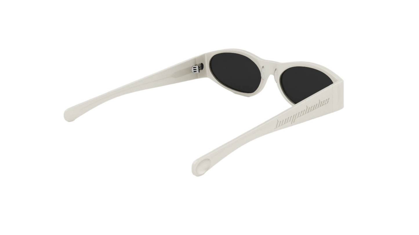 OFFWHITE GLOSSY "RAVENA" SUNGLASSES
