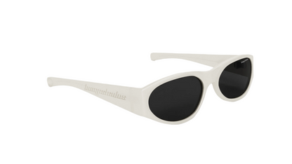 OFFWHITE GLOSSY "RAVENA" SUNGLASSES