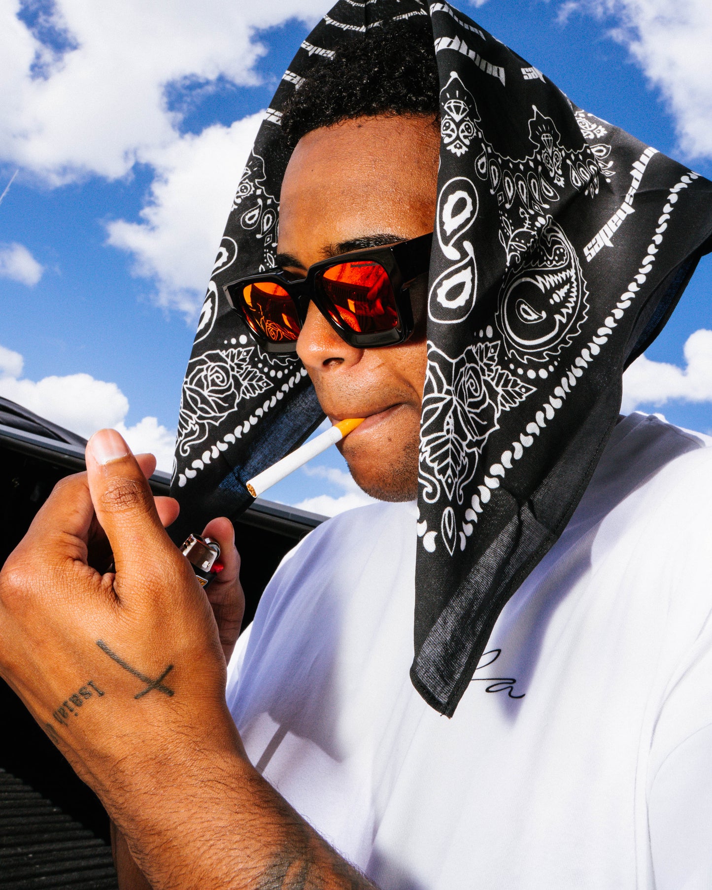 Black BumpShades Bandana