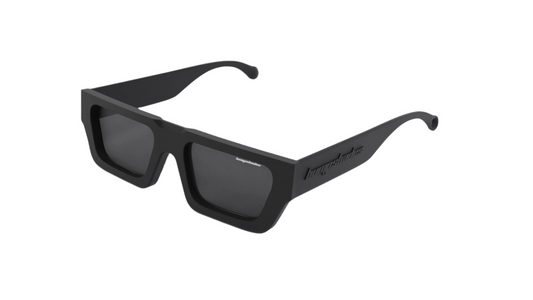 BLACK MATTE SHADOWBOX SUNGLASSES